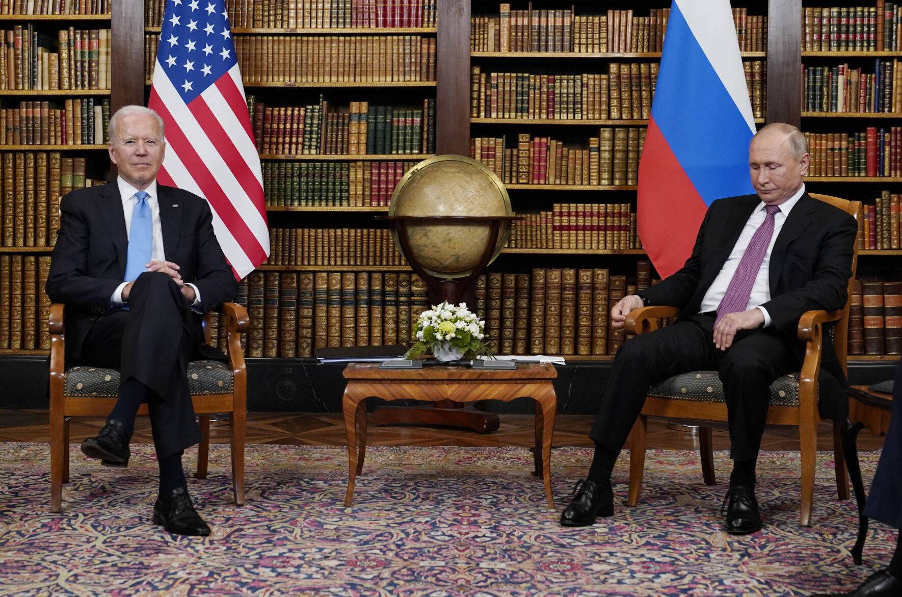 APTOPIX Biden Putin